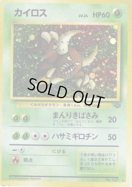画像1: 【状態C】カイロス LV.24 HP60 [No.127] (Pinsir) ★ (1)
